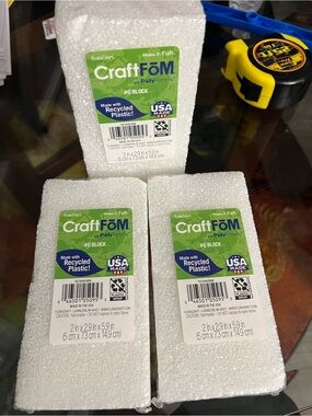 Craft FoamFOM #6 Blocks - White